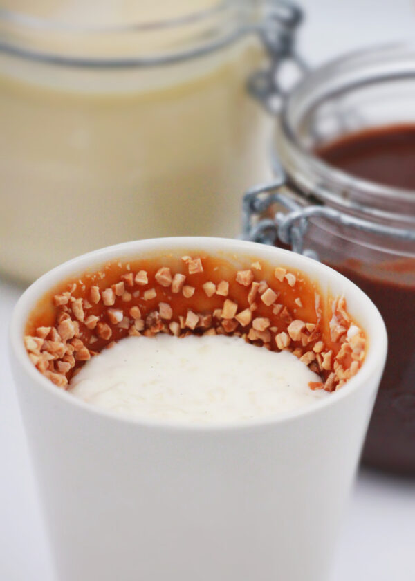 pana cotta, pudding