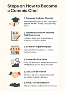 Steps for how to become a Commis Chef - Ecole Ducasse Nai Lert Bangkok Studio