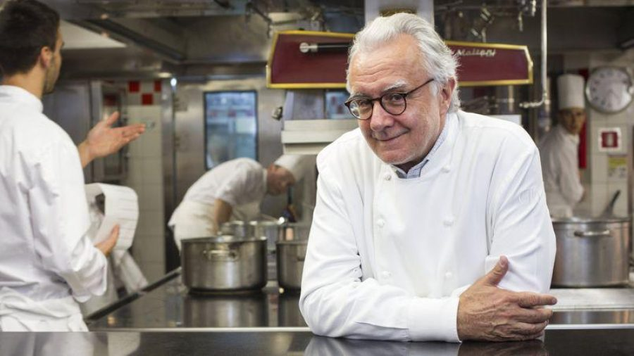 French culinary master Alain Ducasse.