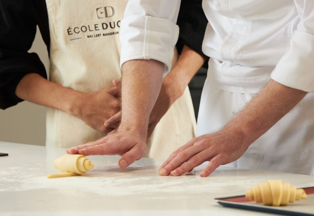 Learn to make croissants in Bangkok.